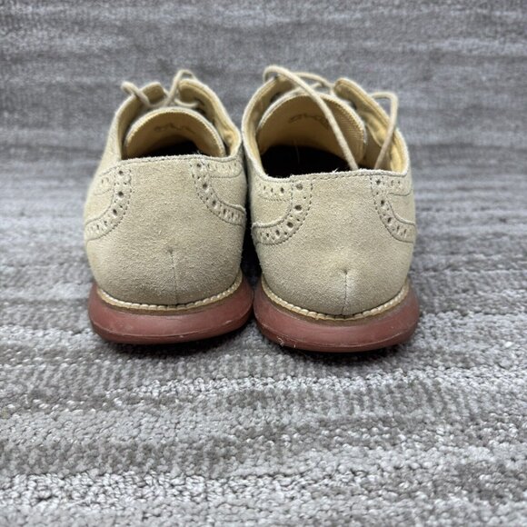 Cole Haan Grandsprint Mens Size 10.5 C12468 Brown Suede Wingtip Oxford Shoes main image 9